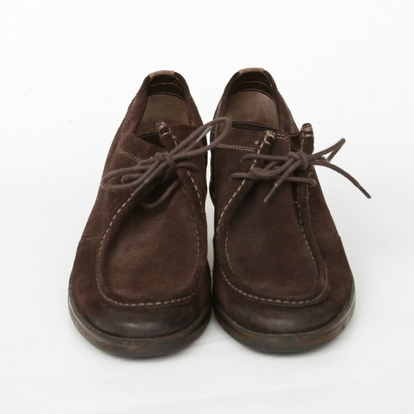Clarks Delsin Rise Brown Suede Leather Chukka Derby Shoes Mens 10.5 M Casual main image 5